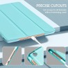 ProCase Coque iPad 9ème Génération 2021/iPad 8ème Génération 2020/iPad 7ème Génération 2019, Coque iPad 10.2", Housse Étui de Pr