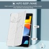 ProCase Étui pour iPad 9ème/8e/7ème génération 10,2 Pouces 2021 2020 2019, Housse de Protection Smart Case Cover Compatible avec