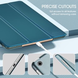 ProCase Étui pour iPad 9ème/8ème/7ème génération 10,2 Pouces 2021 2020 2019, Housse de Protection Smart Case Cover Compatible av