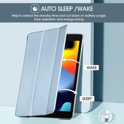 ProCase Étui pour iPad 9ème/8e/7ème génération 10,2 Pouces 2021 2020 2019, Housse de Protection Smart Case Cover Compatible avec