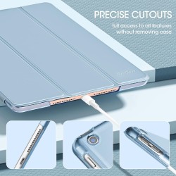 ProCase Étui pour iPad 9ème/8e/7ème génération 10,2 Pouces 2021 2020 2019, Housse de Protection Smart Case Cover Compatible avec