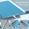 ProCase Étui pour iPad 9ème/8e/7ème génération 10,2" 2021 2020 2019, Housse de Protection Smart Case Cover Compatible avec iPad 
