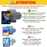 ProCase Étui pour iPad 9ème/8e/7ème génération 10,2 Pouces 2021 2020 2019, Housse de Protection Smart Case Cover Compatible avec