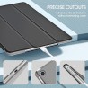 ProCase Étui pour iPad 9ème/8ème/7ème génération 10,2 Pouces 2021 2020 2019, Housse de Protection Smart Case Cover Compatible av