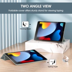 ProCase Étui pour iPad 9ème/8e/7ème génération 10,2" 2021 2020 2019, Housse de Protection Smart Case Cover Compatible avec iPad 