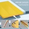 ProCase Étui pour iPad 9ème/8ème/7e génération 10,2 Pouces 2021 2020 2019, Housse de Protection Smart Case Cover Compatible avec