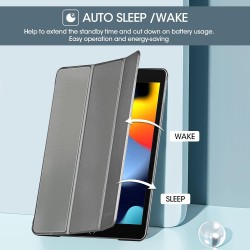 ProCase Étui pour iPad 9ème/8e/7ème génération 10,2" 2021 2020 2019, Housse de Protection Smart Case Cover Compatible avec iPad 