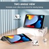 ProCase Étui pour iPad 9ème/8e/7ème génération 10,2" 2021 2020 2019, Housse de Protection Smart Case Cover Compatible avec iPad 