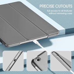 ProCase Étui pour iPad 9ème/8e/7ème génération 10,2" 2021 2020 2019, Housse de Protection Smart Case Cover Compatible avec iPad 