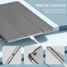 ProCase Étui pour iPad 9ème/8e/7ème génération 10,2" 2021 2020 2019, Housse de Protection Smart Case Cover Compatible avec iPad 