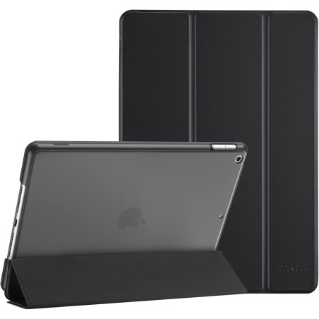 ProCase Étui pour iPad 9ème/8ème/7ème génération 10,2 Pouces 2021 2020 2019, Housse de Protection Smart Case Cover Compatible av