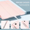 ProCase Étui pour iPad 9ème/8ème/7ème génération 10,2 Pouces 2021 2020 2019, Housse de Protection Smart Case Cover Compatible av