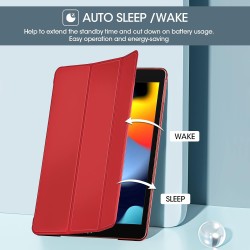 ProCase Coque iPad 9ème Génération 2021/iPad 8ème Génération 2020/iPad 7ème Génération 2019, Coque iPad 10.2", Housse Étui de Pr