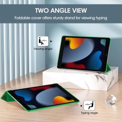 ProCase Étui pour iPad 9ème/8e/7e génération 10,2 Pouces 2021 2020 2019, Housse de Protection Smart Case Cover Compatible avec i