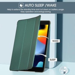 ProCase Étui pour iPad 9ème/8e/7ème génération 10,2 Pouces 2021 2020 2019, Housse de Protection Smart Case Cover Compatible avec