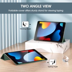 ProCase Étui pour iPad 9ème/8e/7ème génération 10,2 Pouces 2021 2020 2019, Housse de Protection Smart Case Cover Compatible avec