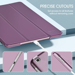 ProCase Étui pour iPad 9ème/8e/7ème génération 10,2 Pouces 2021 2020 2019, Housse de Protection Smart Case Cover Compatible avec