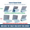 ProCase Étui pour iPad 9ème/8ème/7ème génération 10,2 Pouces 2021 2020 2019, Housse de Protection Smart Case Cover Compatible av