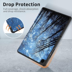 EasyAcc Étui Coque Compatible avec Samsung Galaxy Tab A9+/ A9 Plus 11 Pouces 2023, Protection Ultra Fin en Cuir PU avec Fonction