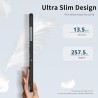 EasyAcc Étui Coque Compatible avec Samsung Galaxy Tab A9+/ A9 Plus 11 Pouces 2023, Protection Ultra Fin en Cuir PU avec Fonction