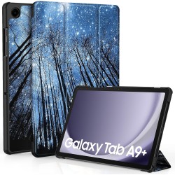 EasyAcc Étui Coque Compatible avec Samsung Galaxy Tab A9+/ A9 Plus 11 Pouces 2023, Protection Ultra Fin en Cuir PU avec Fonction