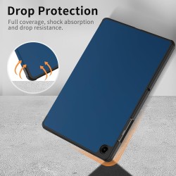 EasyAcc Étui Coque Compatible avec Samsung Galaxy Tab A9+/ A9 Plus 11 Pouces 2023, Protection Ultra Fin en Cuir PU avec Fonction