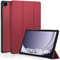 EasyAcc Étui Coque Compatible avec Samsung Galaxy Tab A9+/ A9 Plus 11 Pouces 2023, Protection Ultra Fin en Cuir PU avec Fonction