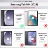 EasyAcc Étui Coque Compatible avec Samsung Galaxy Tab A9+/ A9 Plus 11 Pouces 2023, Protection Ultra Fin en Cuir PU avec Fonction