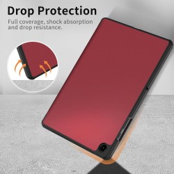 EasyAcc Étui Coque Compatible avec Samsung Galaxy Tab A9+/ A9 Plus 11 Pouces 2023, Protection Ultra Fin en Cuir PU avec Fonction