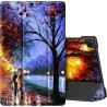 EasyAcc Étui Coque Compatible avec Samsung Galaxy Tab A9+/ A9 Plus 11 Pouces 2023, Protection Ultra Fin en Cuir PU avec Fonction
