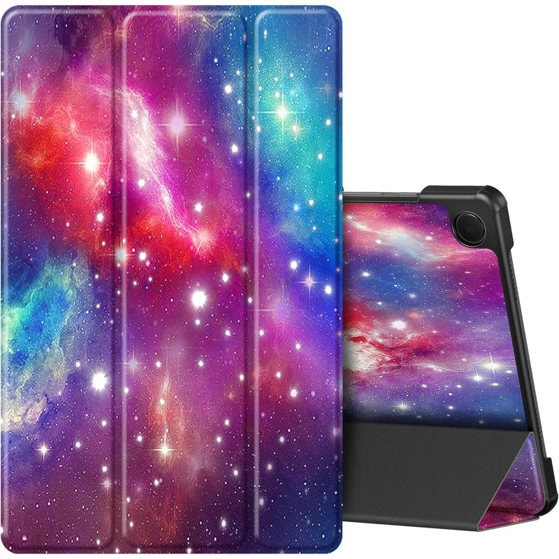 EasyAcc Étui Coque Compatible avec Samsung Galaxy Tab A9+/ A9 Plus 11Pouces 2023, Protection Ultra Fin en Cuir PU avec Fonction 
