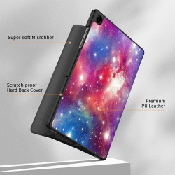EasyAcc Étui Coque Compatible avec Samsung Galaxy Tab A9+/ A9 Plus 11Pouces 2023, Protection Ultra Fin en Cuir PU avec Fonction 