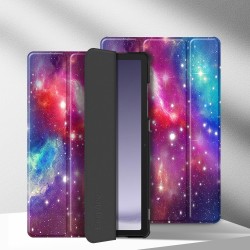 EasyAcc Étui Coque Compatible avec Samsung Galaxy Tab A9+/ A9 Plus 11Pouces 2023, Protection Ultra Fin en Cuir PU avec Fonction 