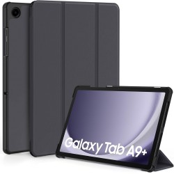 EasyAcc Étui Coque Compatible avec Samsung Galaxy Tab A9+/ A9 Plus 11 Pouces 2023, Protection Ultra Fin en Cuir PU avec Fonction