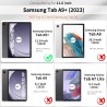 EasyAcc Étui Coque Compatible avec Samsung Galaxy Tab A9+/ A9 Plus 11 Pouces 2023, Protection Ultra Fin en Cuir PU avec Fonction