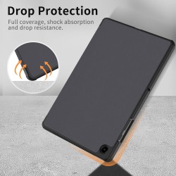 EasyAcc Étui Coque Compatible avec Samsung Galaxy Tab A9+/ A9 Plus 11 Pouces 2023, Protection Ultra Fin en Cuir PU avec Fonction