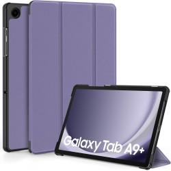 EasyAcc Étui Coque Compatible avec Samsung Galaxy Tab A9+/ A9 Plus 11 Pouces 2023, Protection Ultra Fin en Cuir PU avec Fonction