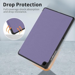 EasyAcc Étui Coque Compatible avec Samsung Galaxy Tab A9+/ A9 Plus 11 Pouces 2023, Protection Ultra Fin en Cuir PU avec Fonction