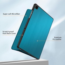 EasyAcc Étui Coque Compatible avec Samsung Galaxy Tab A9+/ A9 Plus 11 Pouces 2023, Protection Ultra Fin en Cuir PU avec Fonction