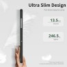 EasyAcc Étui Coque Compatible avec Samsung Galaxy Tab A9+/ A9 Plus 11 Pouces 2023, Protection Ultra Fin en Cuir PU avec Fonction