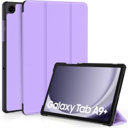 EasyAcc Étui Coque Compatible avec Samsung Galaxy Tab A9+/ A9 Plus 11 Pouces 2023, Protection Ultra Fin en Cuir PU avec Fonction