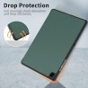 EasyAcc Étui Coque Compatible avec Samsung Galaxy Tab A9+/ A9 Plus 11 Pouces 2023, Protection Ultra Fin en Cuir PU avec Fonction
