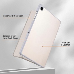 EasyAcc Étui pour Samsung Galaxy Tab A9+/A9 Plus 11" 2023 SM-X210/ X215/ X216, étui de protection ultra fin en cuir PU avec fonc