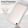 EasyAcc Étui pour Samsung Galaxy Tab A9+/A9 Plus 11" 2023 SM-X210/ X215/ X216, étui de protection ultra fin en cuir PU avec fonc