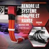 EZDIY-FAB Extension de câble GPU Power Sleeved, connecteur 16pin(12+4) PCIe 5.0 mâle à 3X PCIe 8 broches pour RTX4070Ti Super, 4