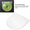 Lot de 100 Pochettes en Plastique Transparentes pour CD DVD, Couvertures Intérieures avec Design Transparent pour le Stockage et