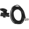 Clip de Base de Support D'antenne Radio Mobile Réglable à 360 Degrés, Conception Sûre pour Les Véhicules, Chargeur Coaxial PL259