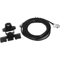 Clip de Base de Support D'antenne Radio Mobile Réglable à 360 Degrés, Conception Sûre pour Les Véhicules, Chargeur Coaxial PL259