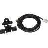 Clip de Base de Support D'antenne Radio Mobile Réglable à 360 Degrés, Conception Sûre pour Les Véhicules, Chargeur Coaxial PL259