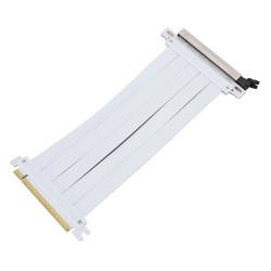 Brrnoo Cable GPU Riser, PCIe 5.0 Cable Riser Compatible avec PCIe 4.0 3.0 2.0 1.0, X16 Cable Riser PCB 128 Gbps, Adaptateur Cabl